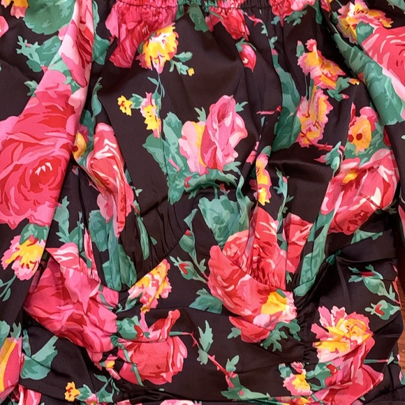 NWT FOR LOVE AND LEMONS FLORAL MINI DRESS - Picture 3 of 4